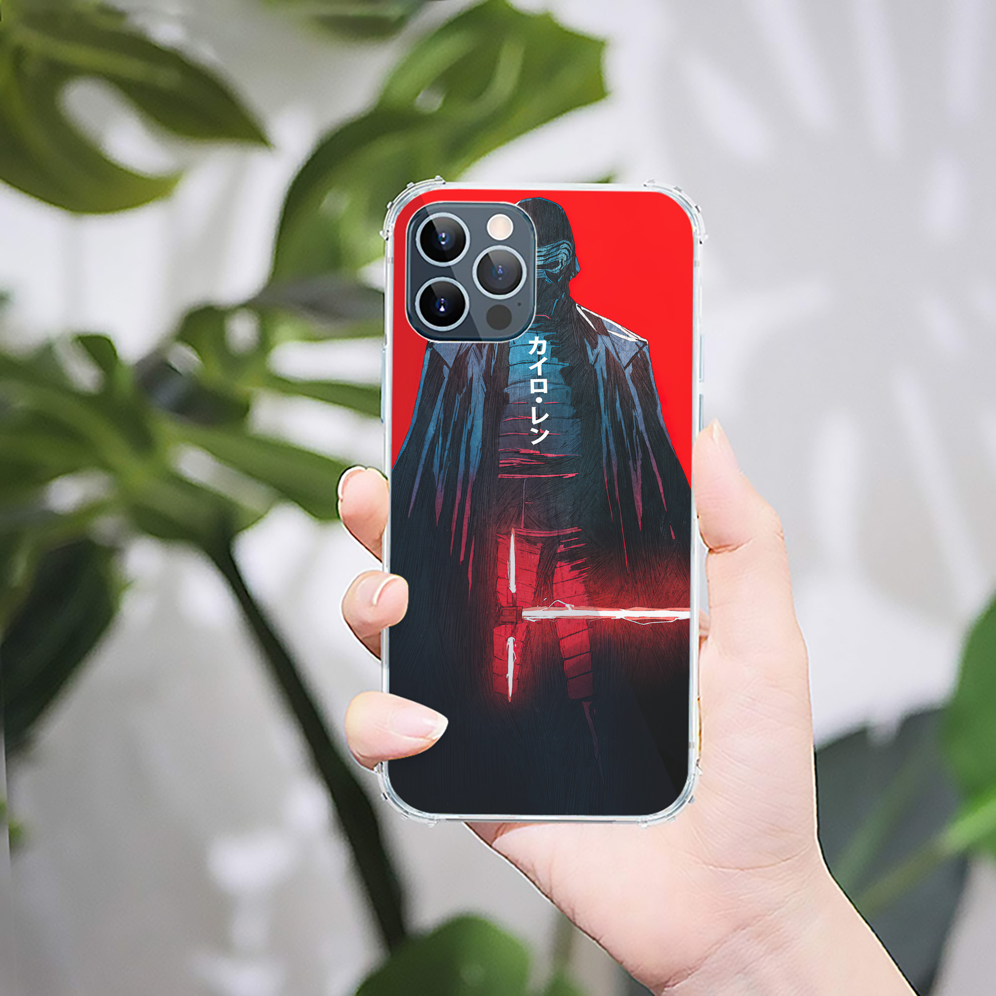 （画像用） スター・ウォーズ Star Wars 【iPhone 12シリーズ対応】透明スマホケース（クリアソフトケース）